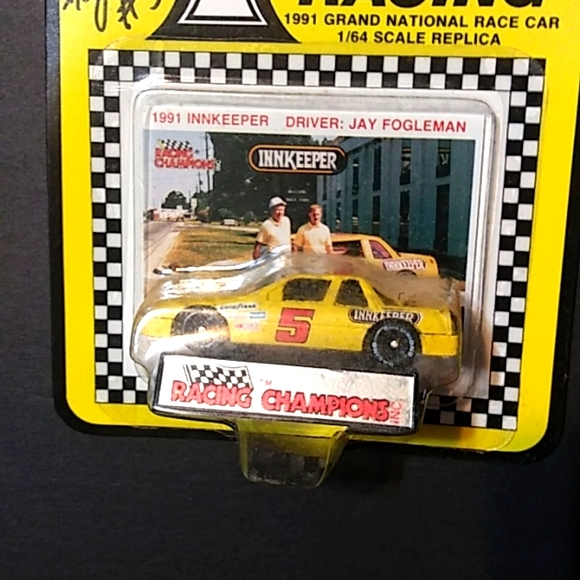 Autographed Jay Fogleman Grand National number #5 - Picture 2 of 4